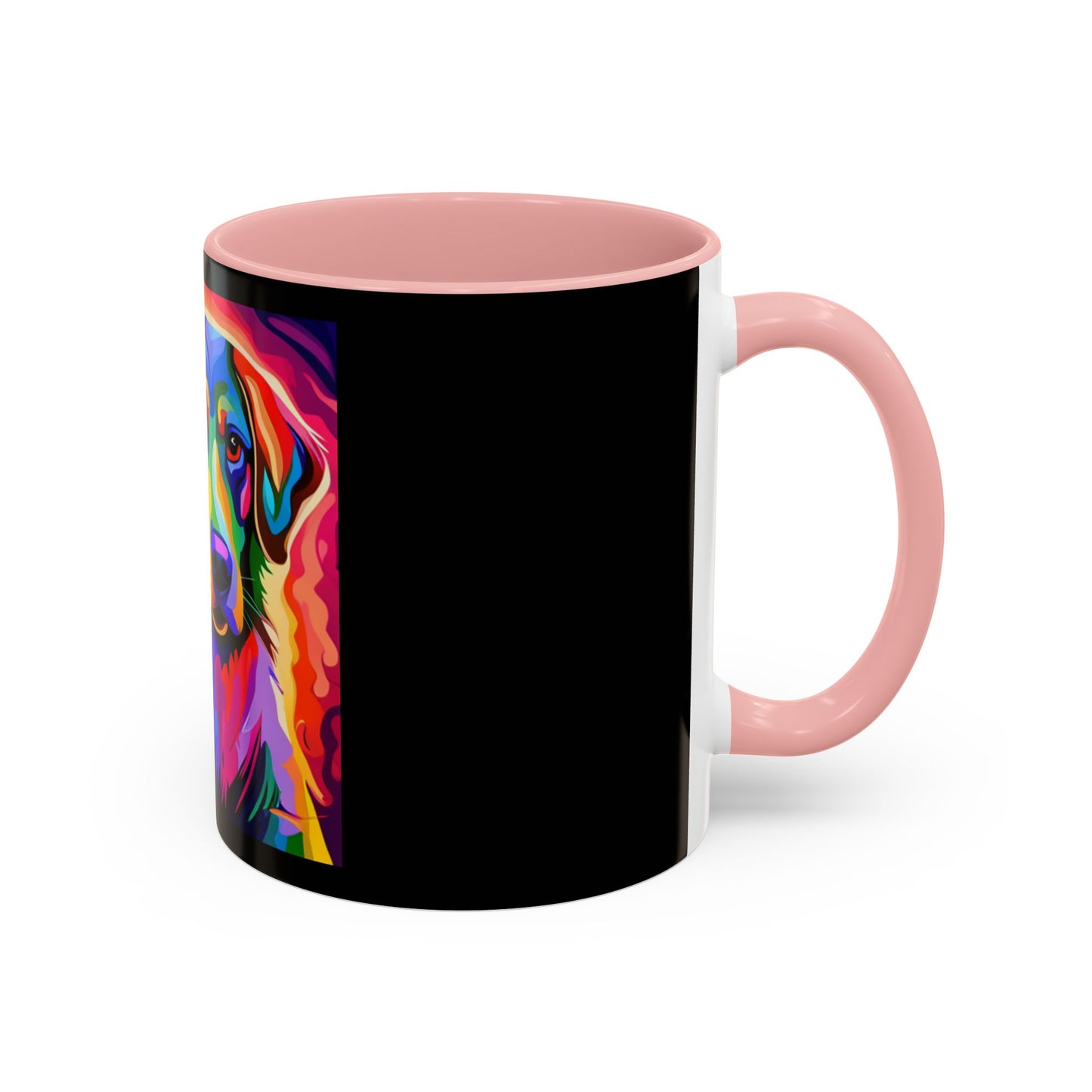 Colorful Dogs Accent Coffee Mug (11, 15oz)