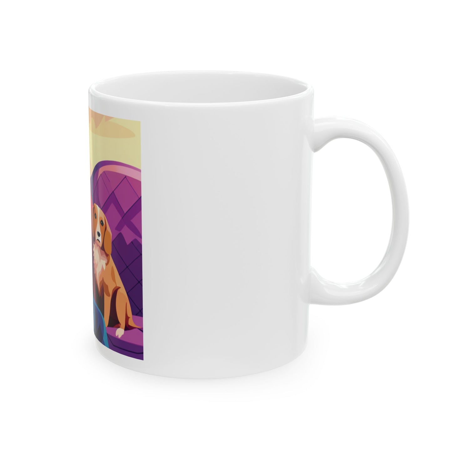 Dog mom 1 Ceramic Mug, (11oz, 15oz)