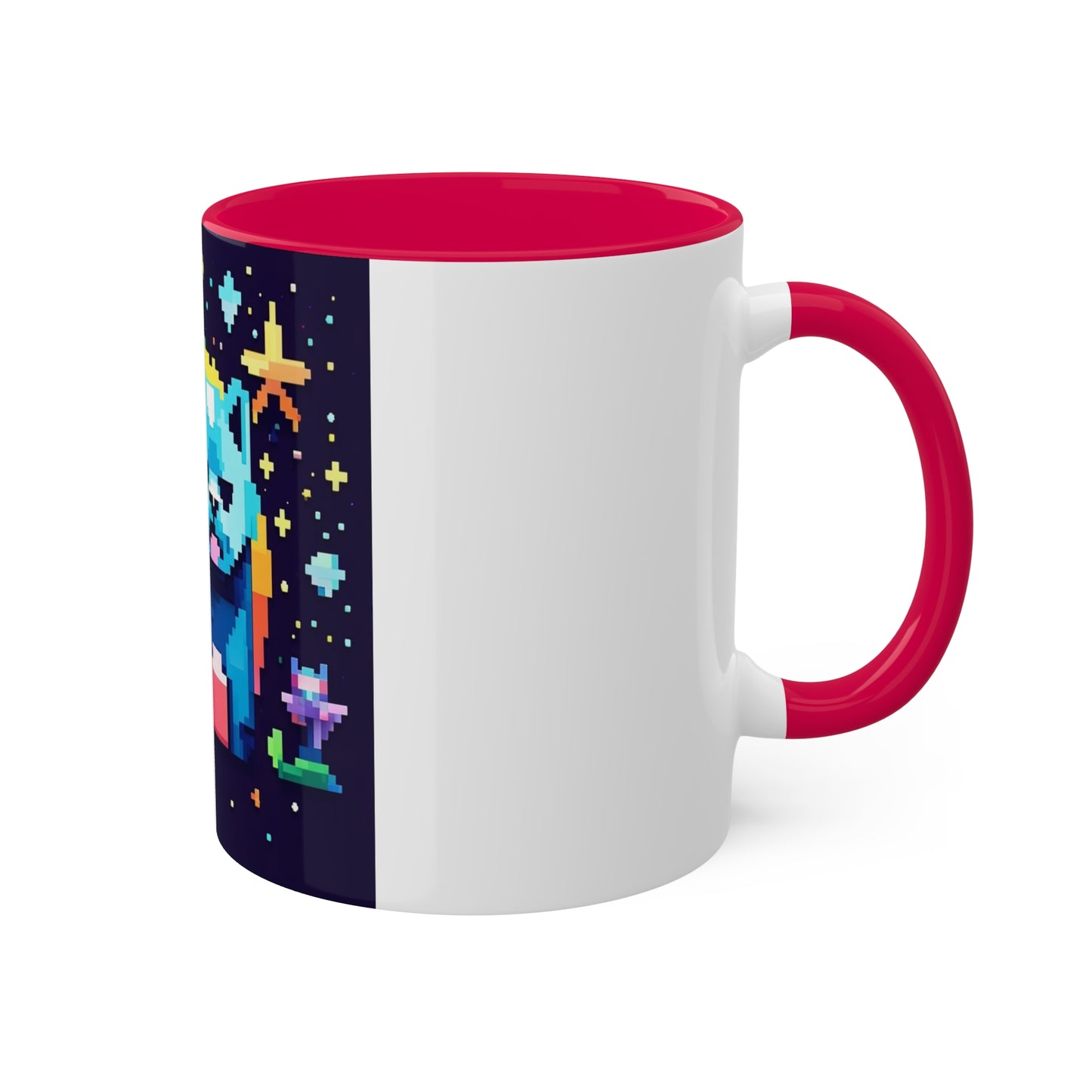 Pixel Pets Colorful Mugs, 11oz