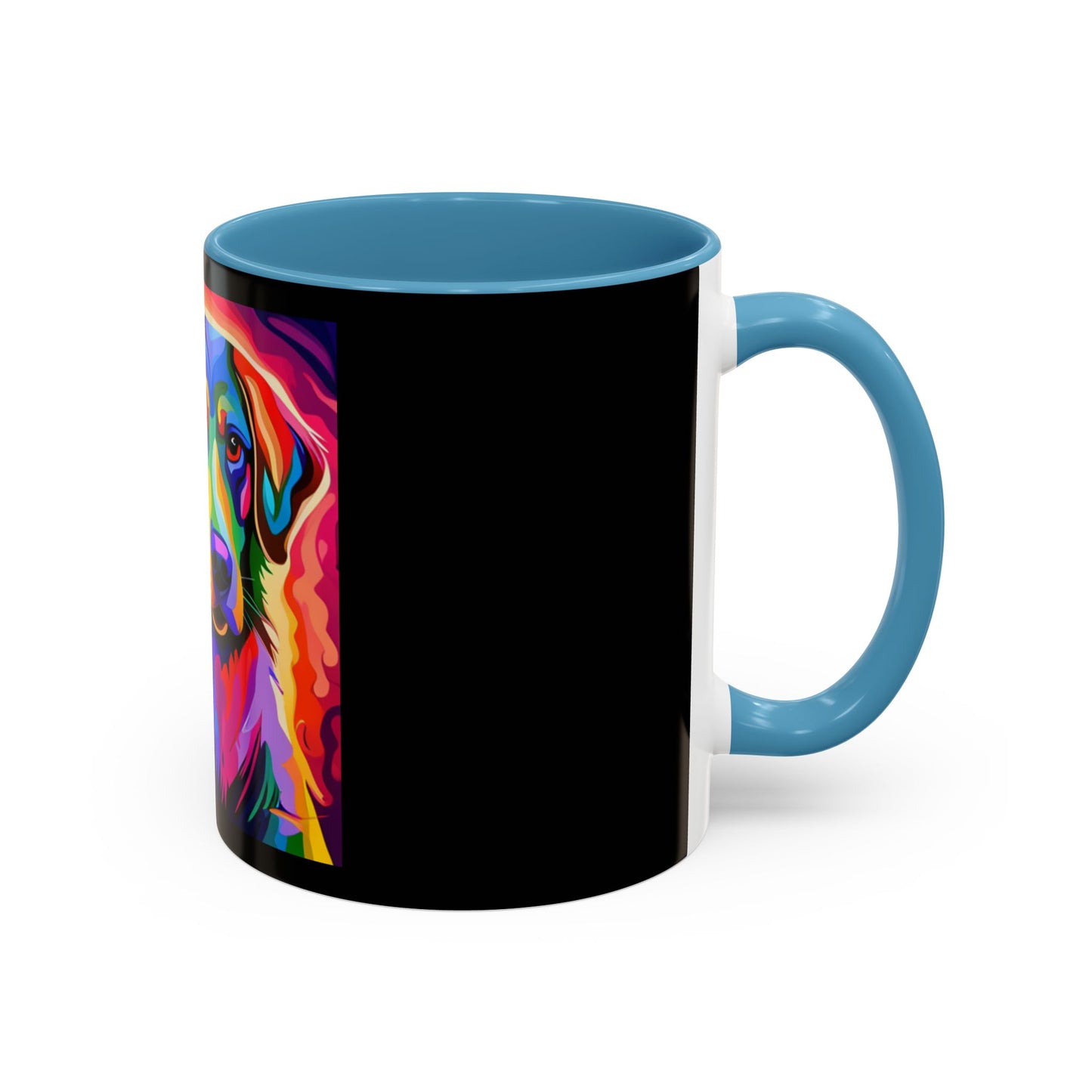 Colorful Dogs Accent Coffee Mug (11, 15oz)