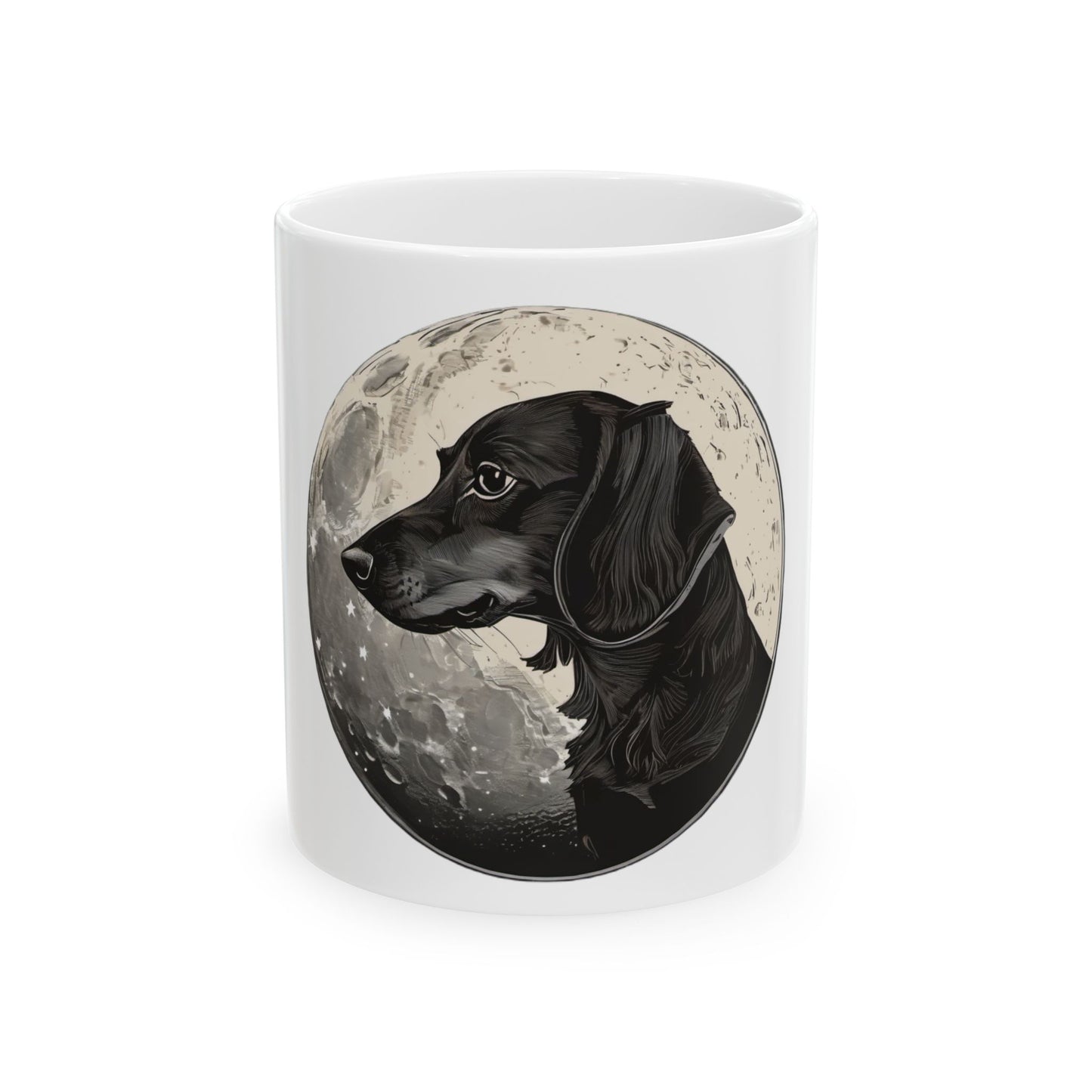 Dachshund dog cute weenie Ceramic Mug, (11oz, 15oz)