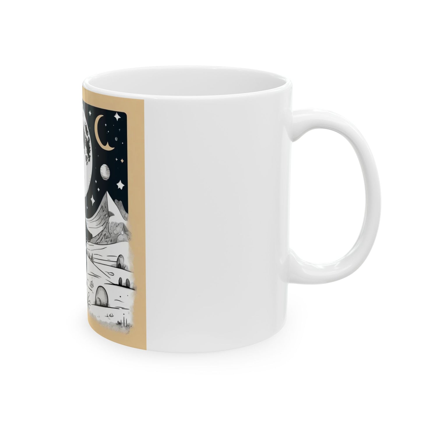 dog dachshund Ceramic Mug, (11oz, 15oz)