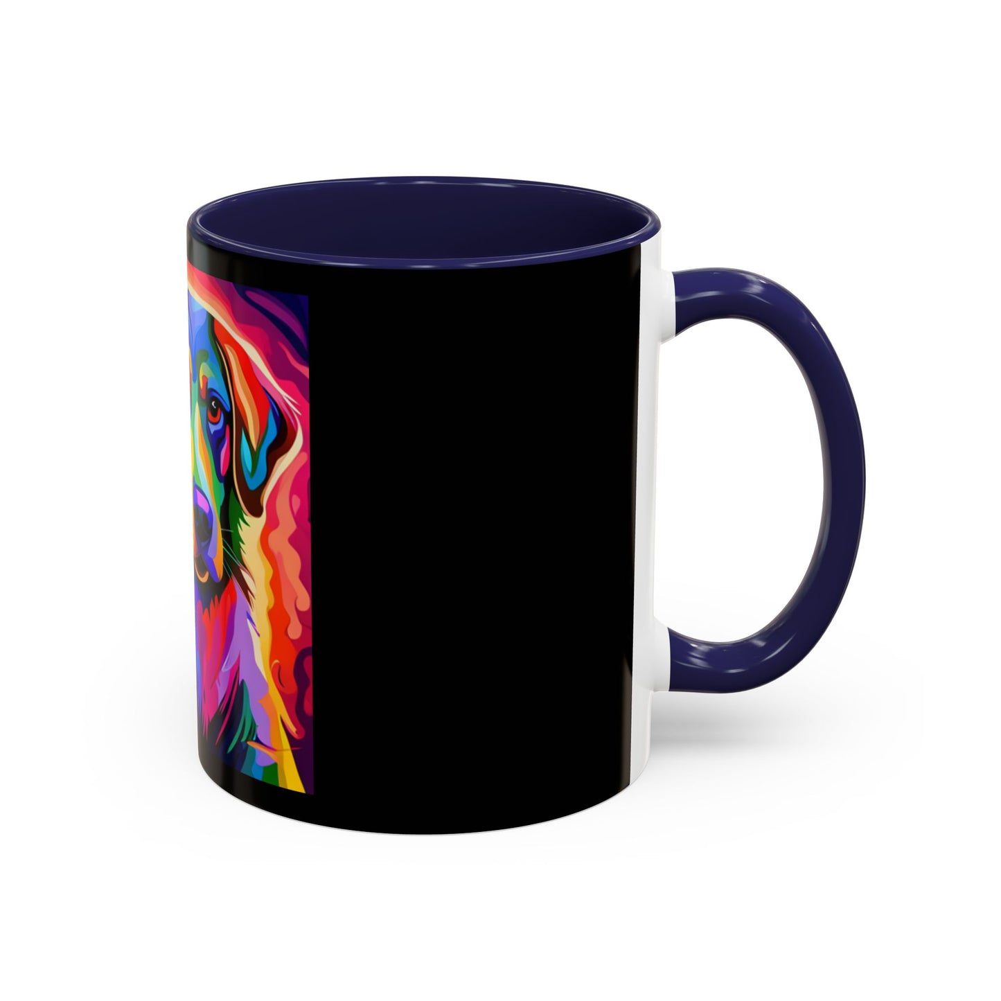 Colorful Dogs Accent Coffee Mug (11, 15oz)