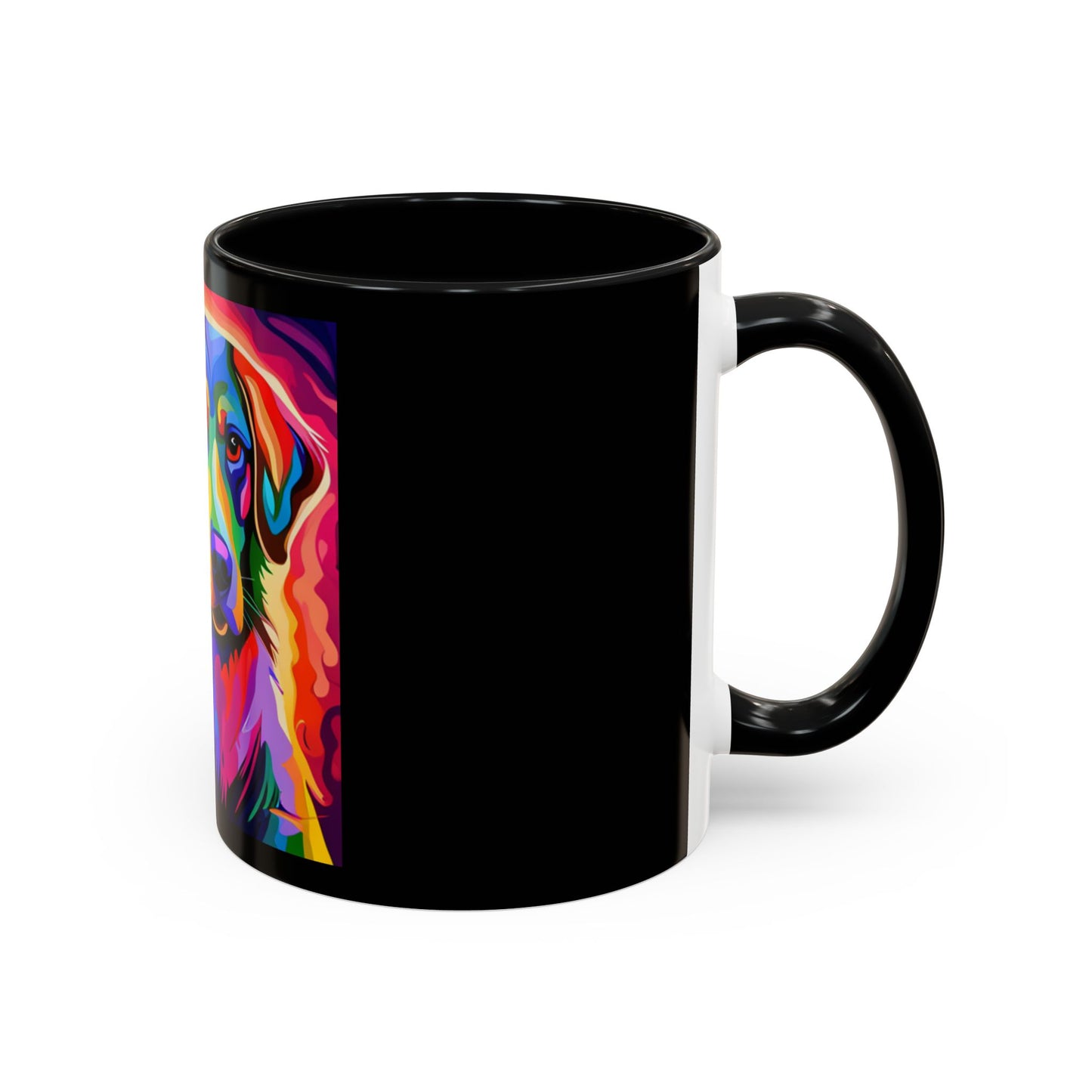 Colorful Dogs Accent Coffee Mug (11, 15oz)