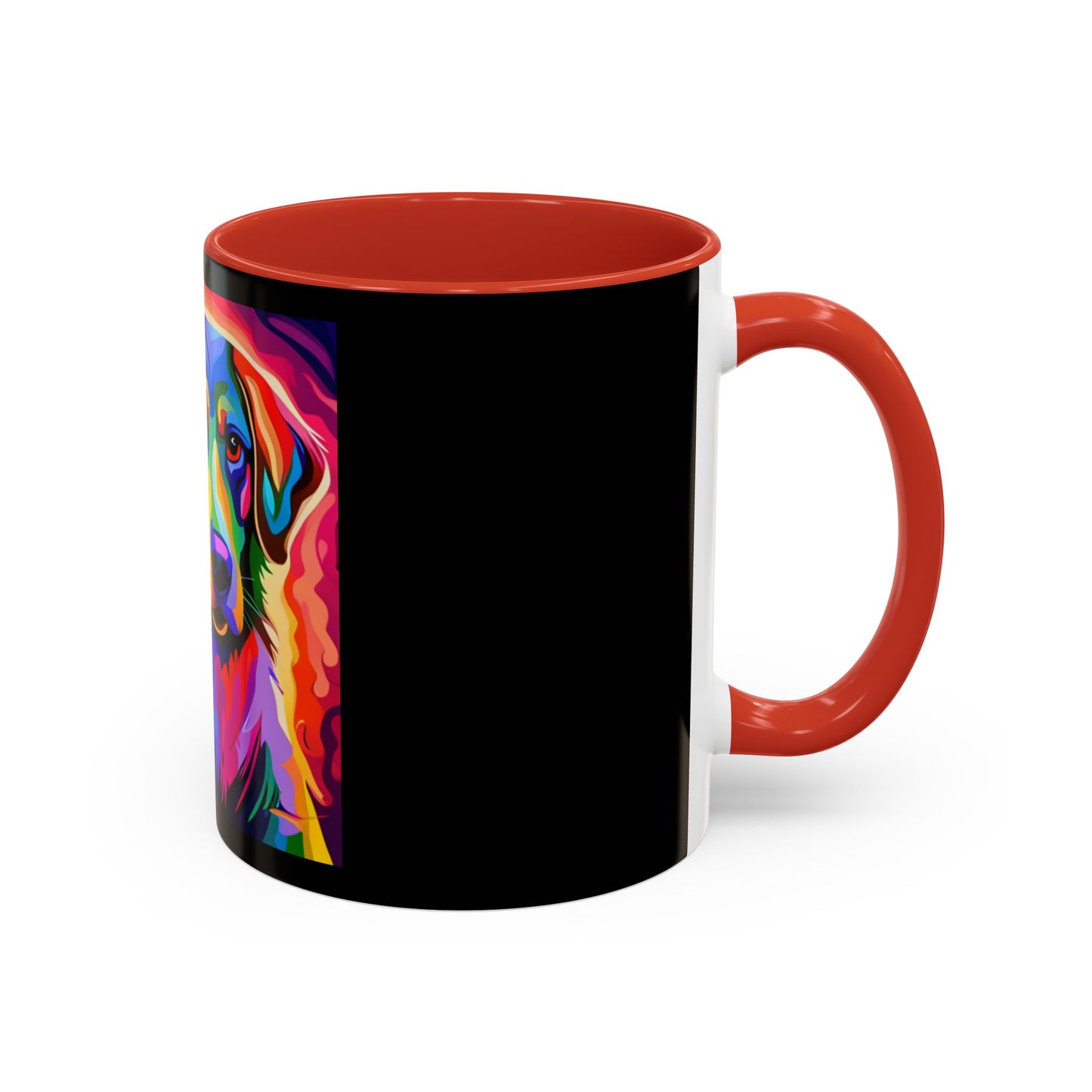 Colorful Dogs Accent Coffee Mug (11, 15oz)
